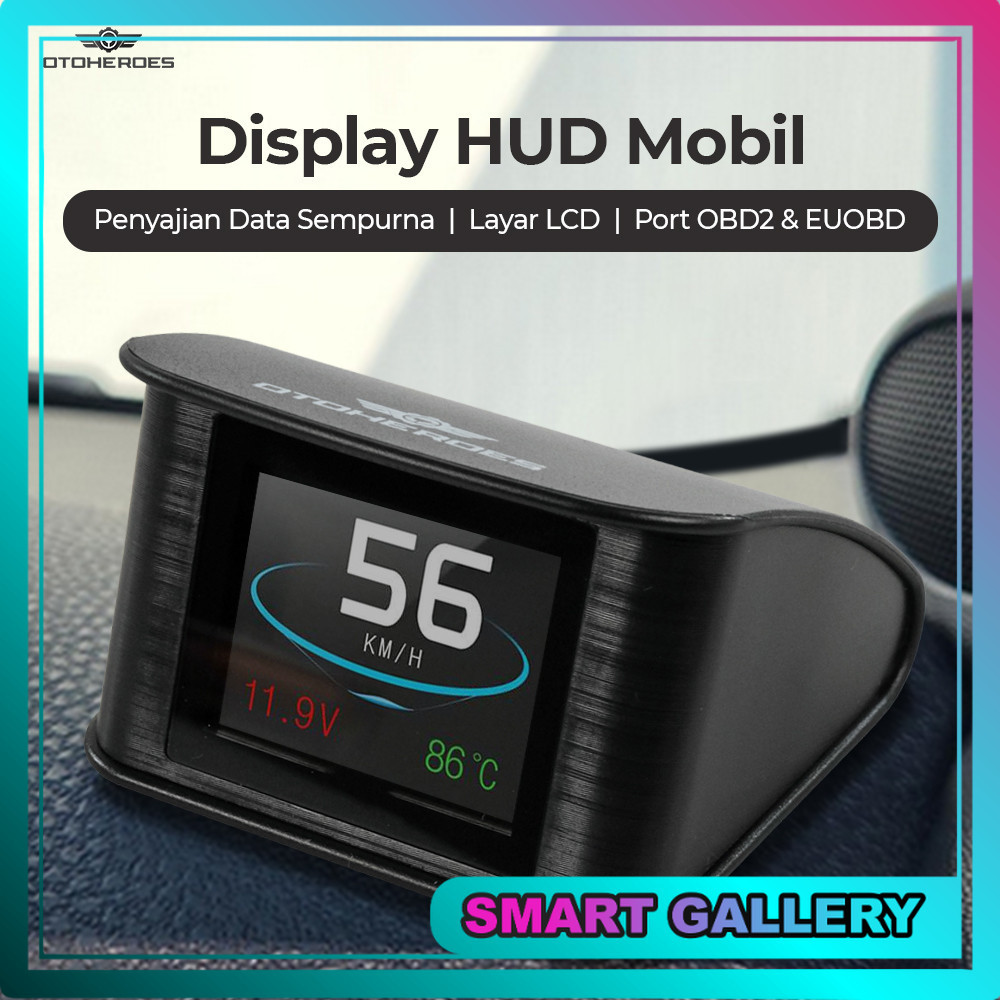 Display HUD Mobil OBD2 Alat Monitoring RPM dan Bahan Bakar On-board Computer Diagnosis Auto - P10