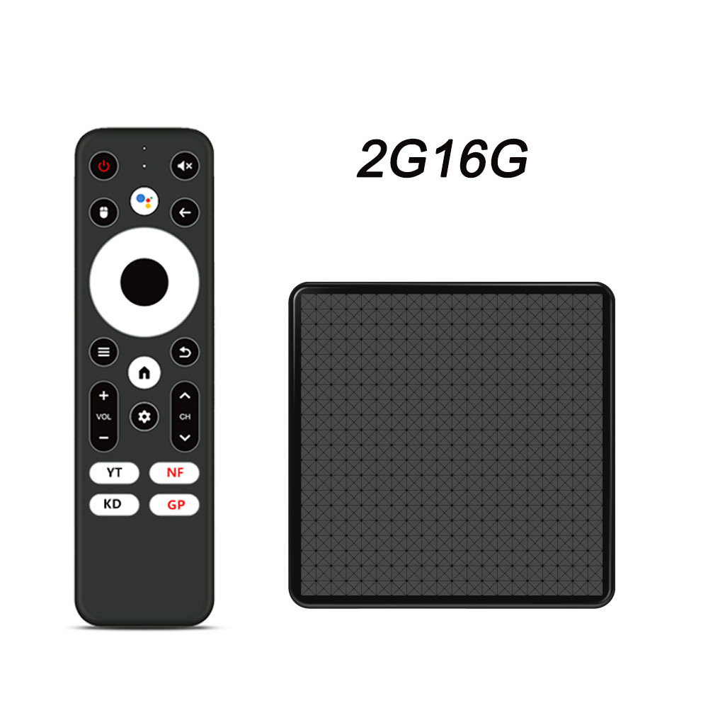 WUDUNG WD02 Android Smart TV Box 2G 16G RK3518 4K Ultra HD Smart Set Top Box  Wifi6 BT50 Voice Remot