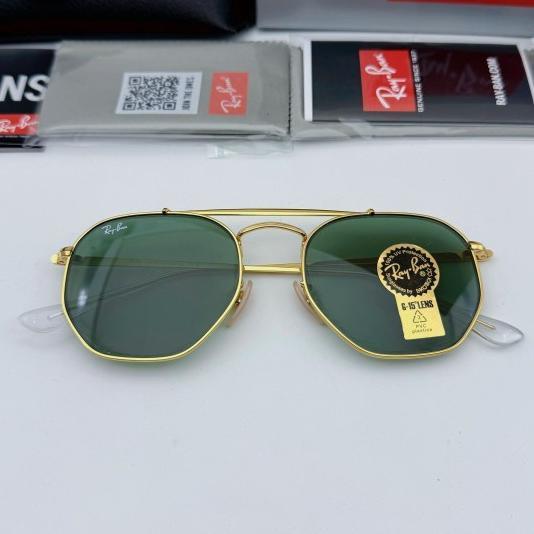 Kacamata Original Rayban RB3648 Gold Frame Black Lens