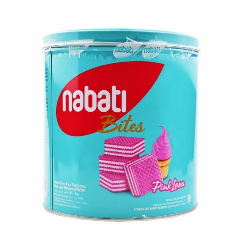 Nabati Wafer Kaleng Pink Lava 240 gr
