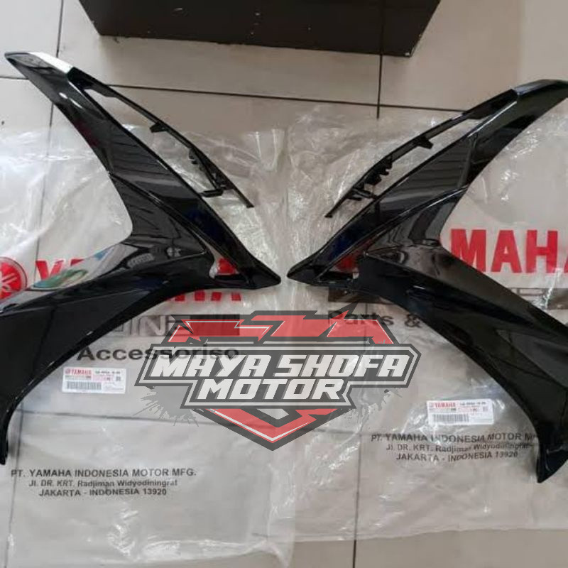 SAYAP BODY DEPAN KANAN KIRI XEON RC HITAM ORIGINAL YAMAHA