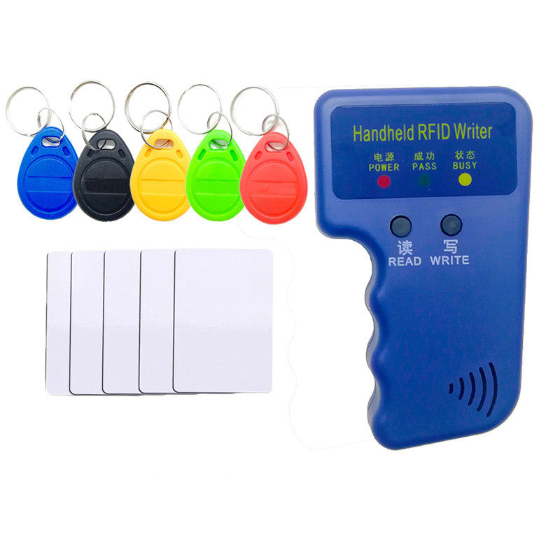 Handheld 125Khz RFID Card Reader Copier Writer Duplicator Programmer ID Card Copy EM4305 T5577 ea Wr