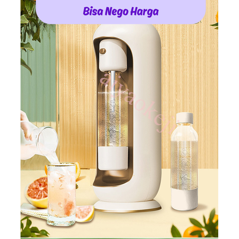 KKC Commercial Bubble Water Machine DIY Soda Maker Homemade Carbonated Drinks Sparkling Water Machin