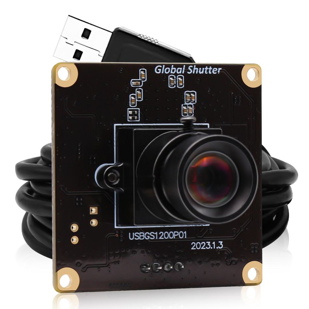 ELP wide angle global shutter usb camera 1200P 1080P 90FPS high speed mini webcam camera module free