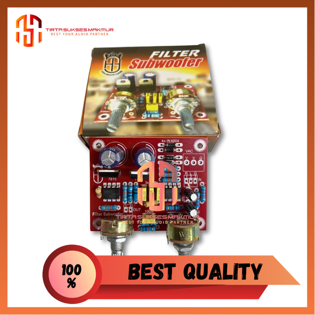 Filter Subwoofer 2 potensio