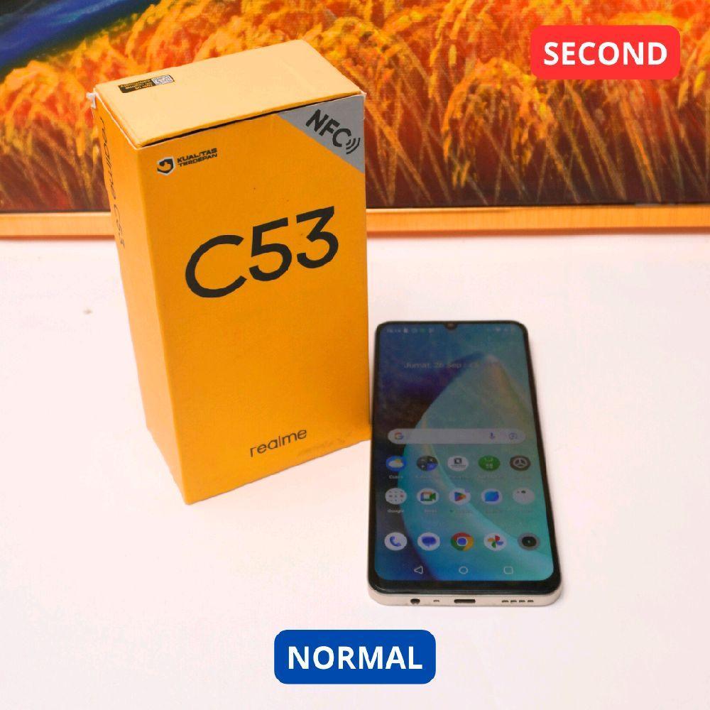 REALME C53 NFC 8/256 GB  HP SECOND ORIGINAL SINAR MUTIARA CELL