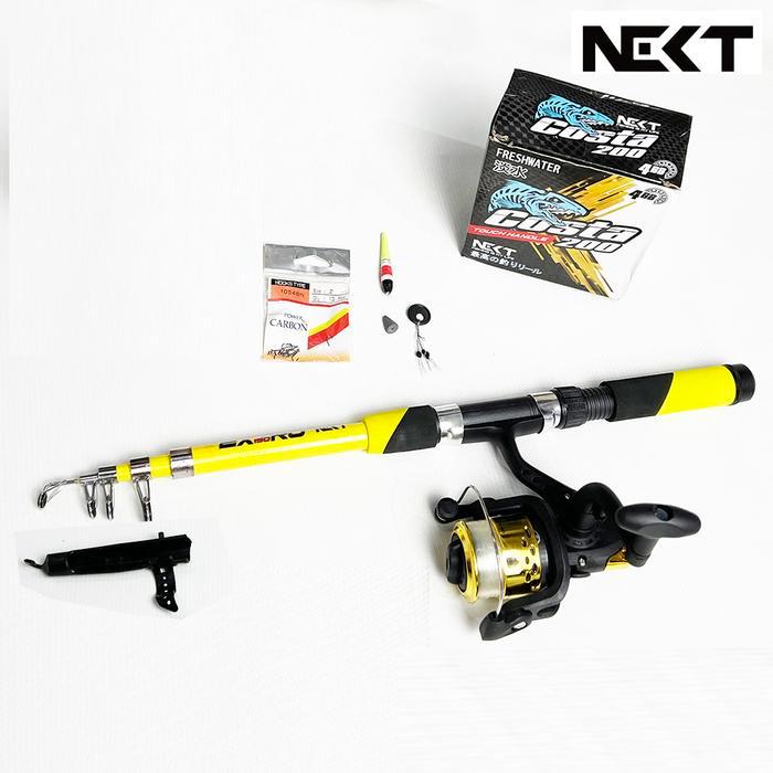 SET PANCING NEXT COSTA 200 + JORAN ANTENA 150cm KHUALITAS TERLARIS BEST SELLER - Next Costa, Random