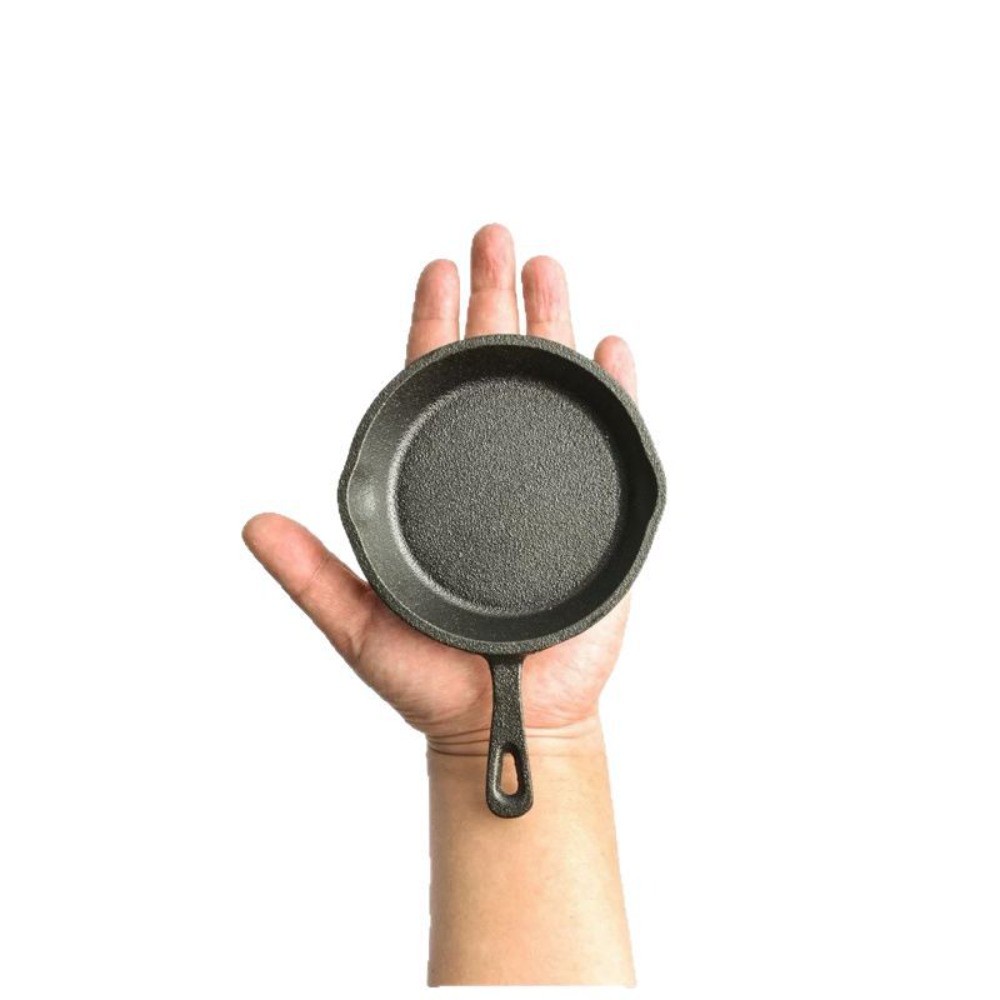 Cast Iron Uncoated Frying Pan Small Frying Pan Non Stick Household Frying Pan