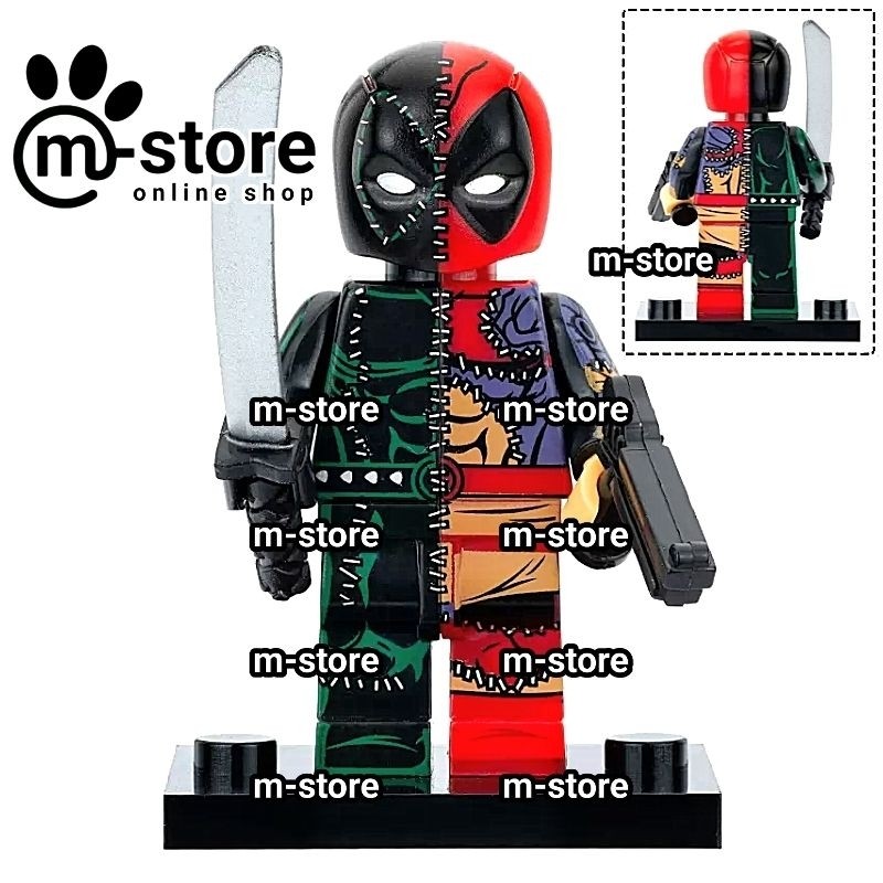 mainan kreatif edukatif evil deadpool