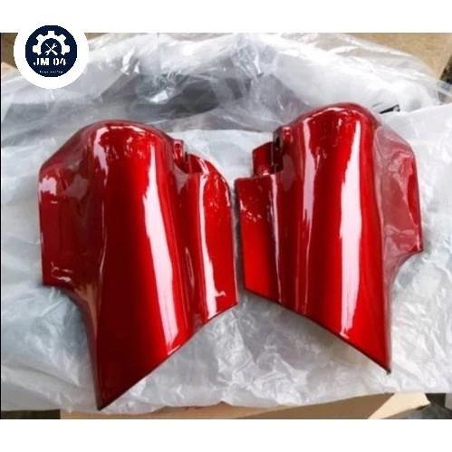 COVER TUTUP SHOCK DEPAN MOTOR YAMAHA JUPITER Z BURHAN - Merah
