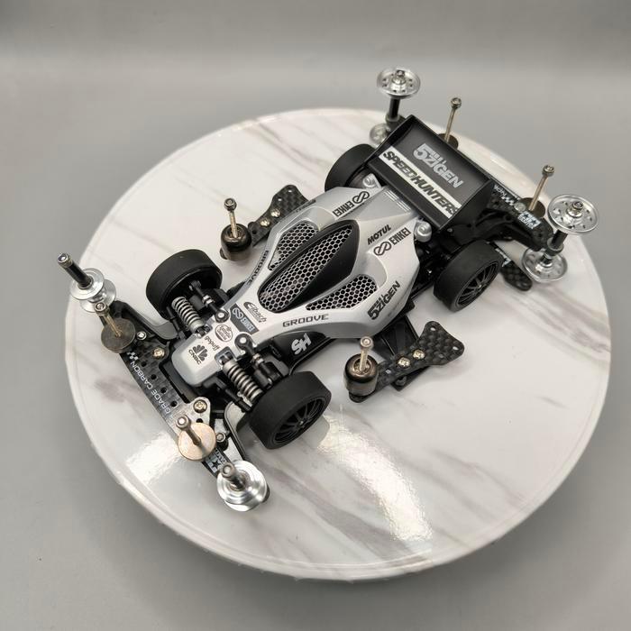 Tamiya Super 2 Carbon RTR - Avate JR Silver
