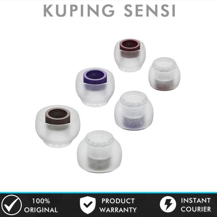 familyLenss TRI Clarion Eartips Upgrade Silicone Eartips for IEM Earphone - S (1 Pasang)