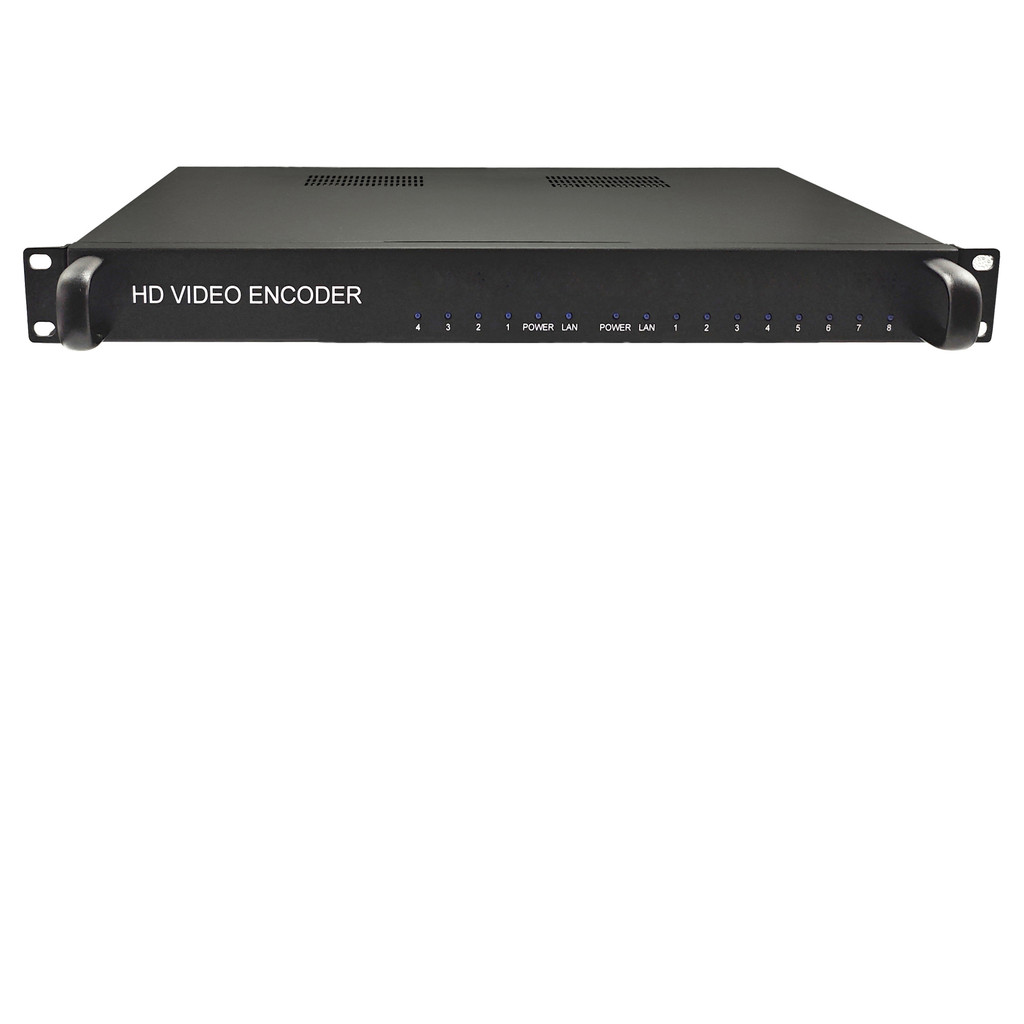 12channel HD video encoder 4k IPTV CATV frontend system equipment H265 H264 HDMI to IP network strea