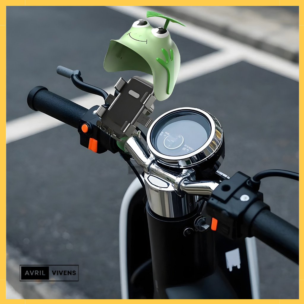 [AVV] Phone Holder Motor Helm Katak – Dudukan HP Anti Goyang untuk Stang Motor