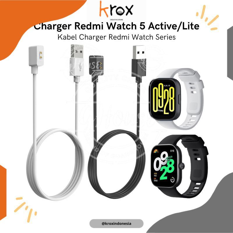 Charger Redmi Watch 5 Active / Lite Kabel Charger Redmi Watch 4/5/6 Charger Redmi Watch 3 ActiveMagn
