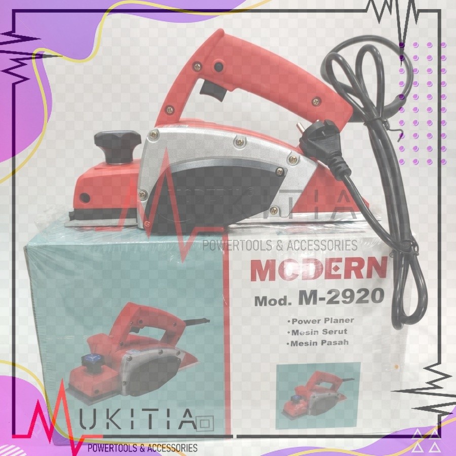 (MURAH) Mesin Planer Modern M2920 M 2920 Ketam Serut Pasah Kayu M-2920 Modern Merah