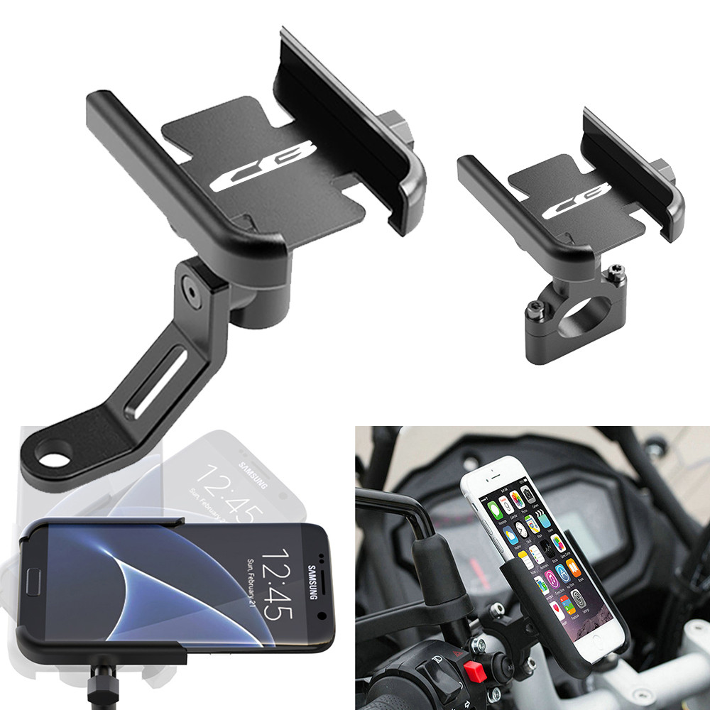 For Honda CB400 X CB500X CB650R/F CB750 CB1100 CB1300 Motorcycle Mobile Phone Holder GPS Stand Expan