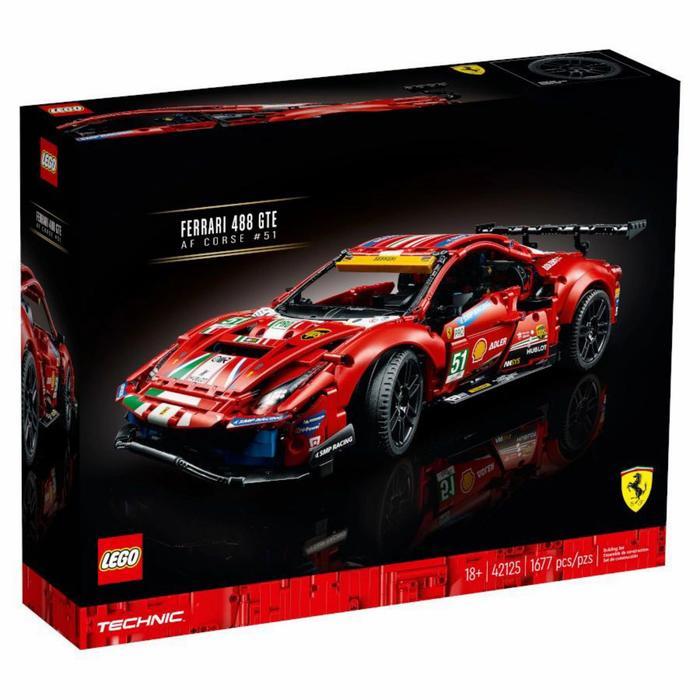 Lego Technic 42125 Ferrari 488 GTE