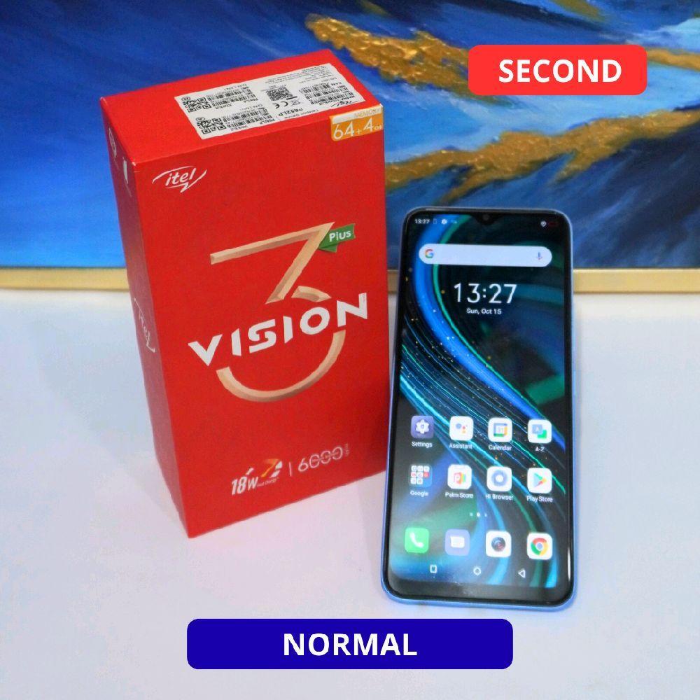 ITEL VISION 3 2/32 GB HP SECOND ORIGINAL SINAR MUTIARA CELL