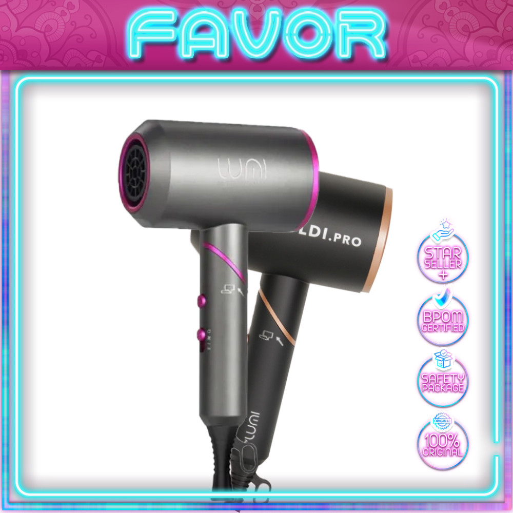 Lumi Professionals Travel Foldi Pro - Hairdryer Lumi - Hairdryer Lipat