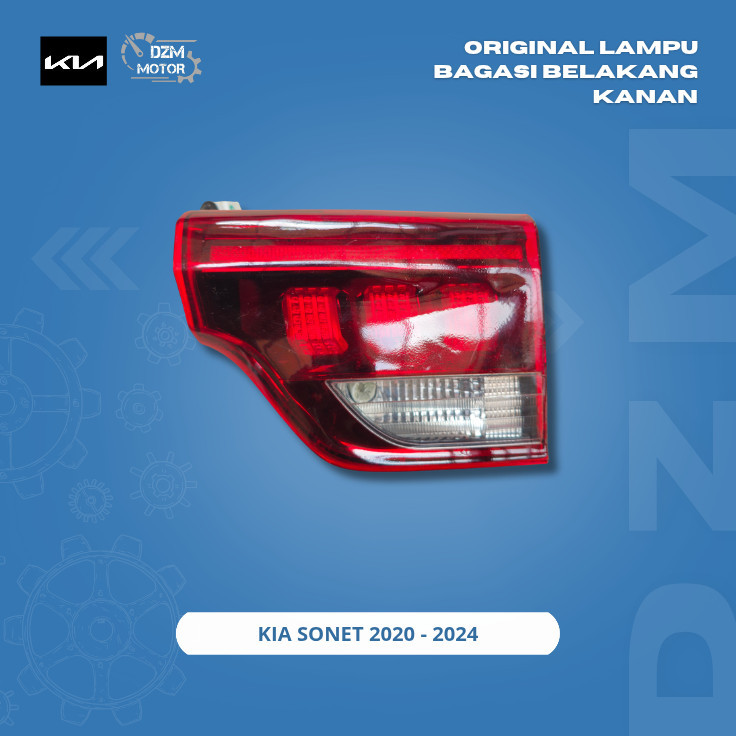 Original Lampu Bagasi Belakang Kanan KIA Sonet 2020 2021 2022 2023 2024