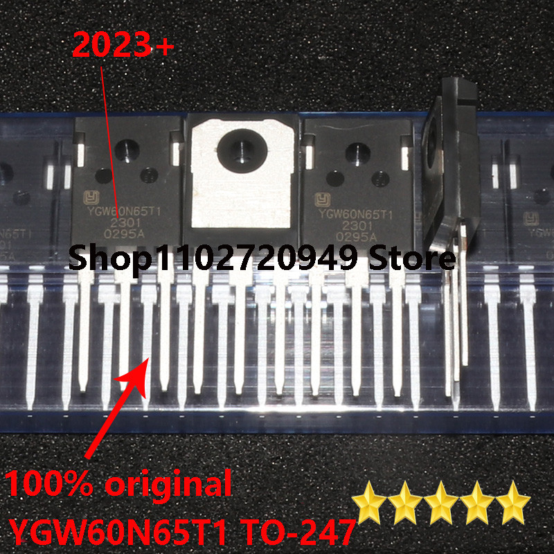 2023+ 103050PCS 100%New Original YGW60N65T1 TO247 60A 650V IGBT tube