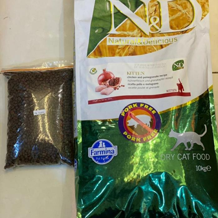 N&D Kitten Repack 1kg Makanan Kucing N&D Kitten Repack 1kg by Yohapetstuff