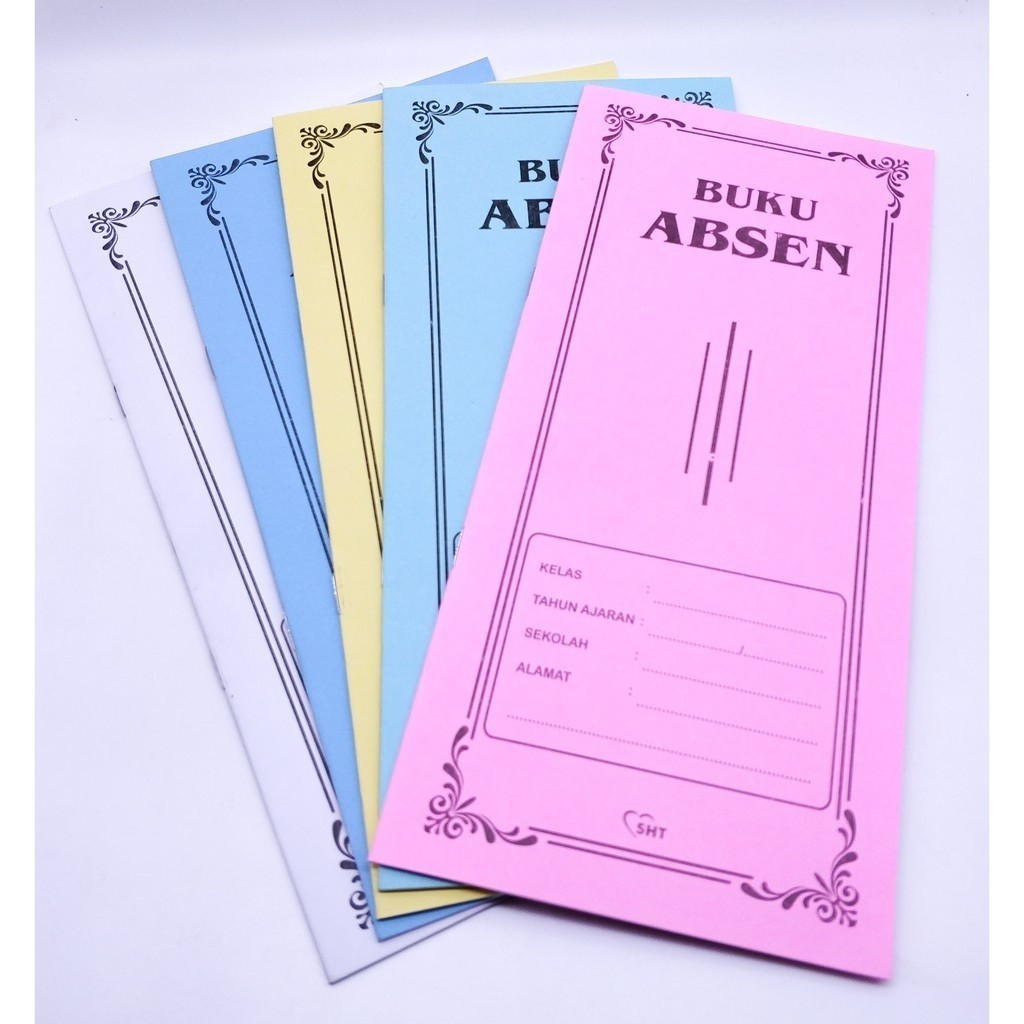 (1PCS) BUKU ABSEN PANJANG/BUKU ABSEN MURAH
