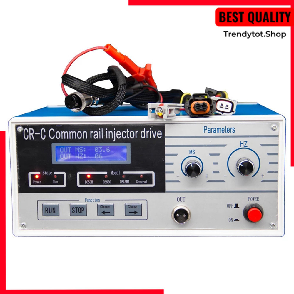 DISKON CR-C Multifunction Common Rail Injector Tester Diesel Common Rail Injector Drive Fuel Injecto