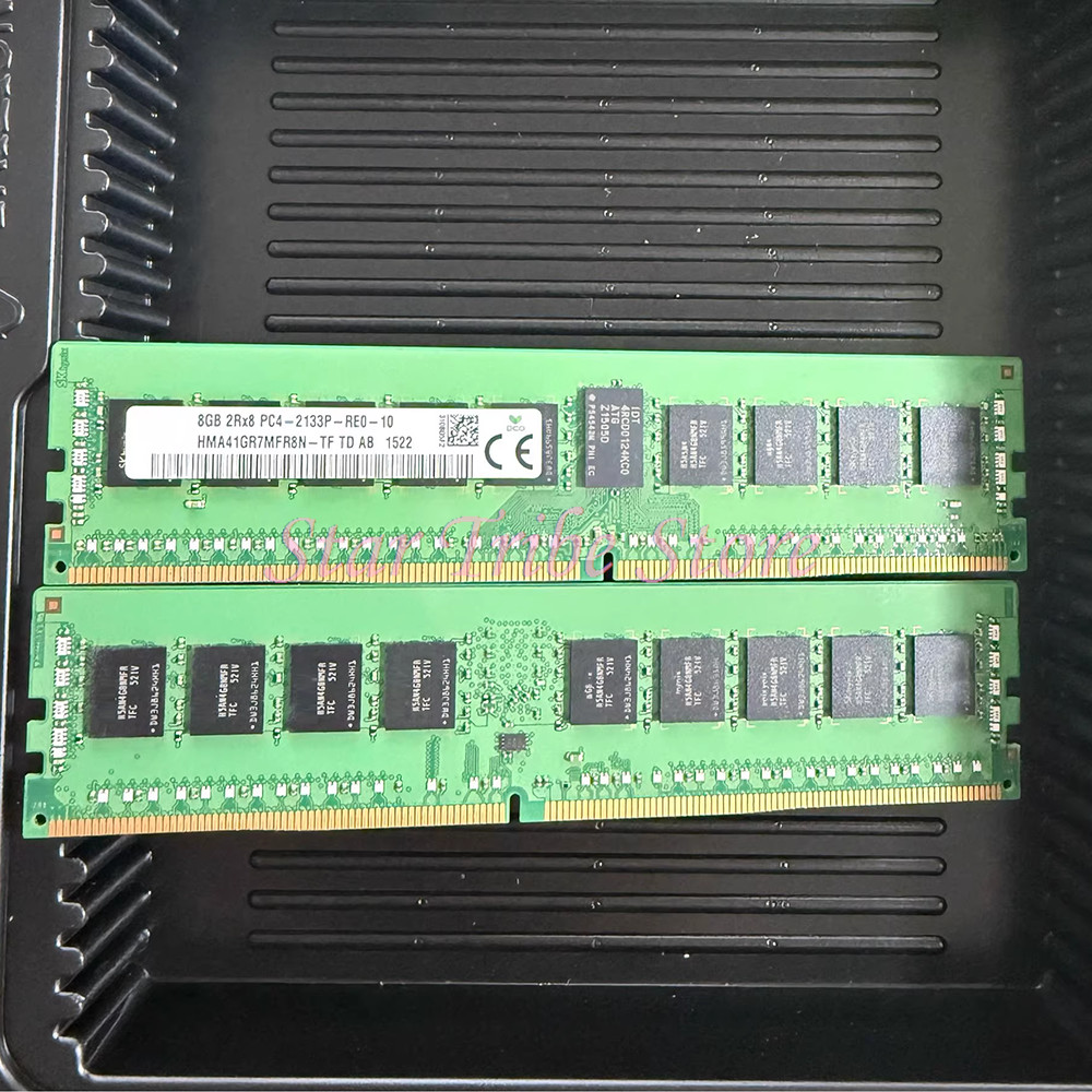 1Pcs RAM 8GB 8G 2RX8 PC4 2133P REG HMA41GR7MFR8N-TF For SK Hynix Server Memory