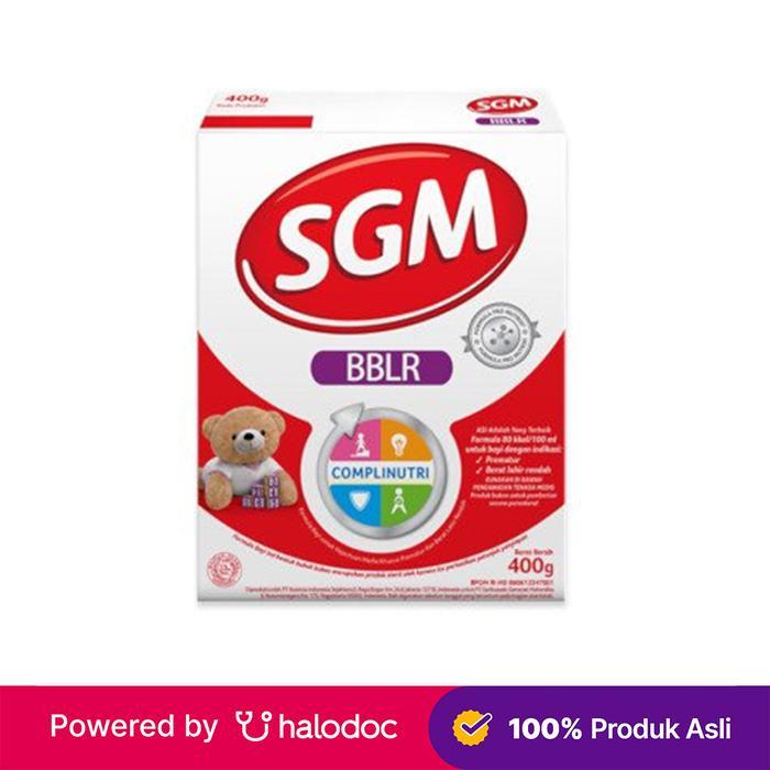 SGM BBLR 400 g - Susu Bayi dan Anak - Halodoc