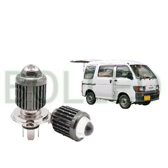 2pcs Lampu Utama LED H4 Laser Putih Mobil Daihatsu Hijet 1000 BLD