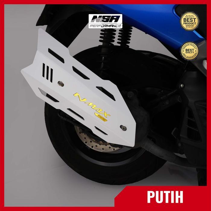RIDELAB NSA TUTUP KNALPOT NMAX OLD 2015-2019 COVER KNALPOT NMAX NEW 2020-2023 AKSESORIS NMAX COVER K