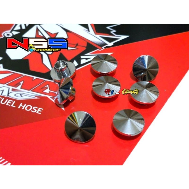 Kancing Baut L / Penutup Baut L Stenlis L4,L5,L6,L8