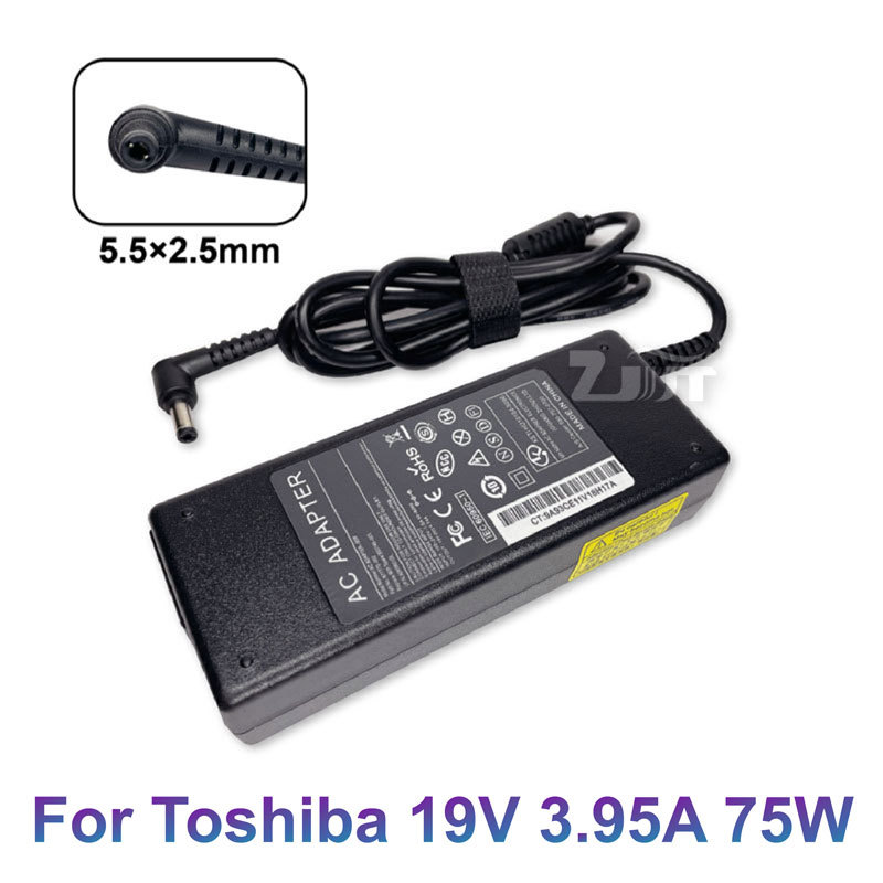 19V 3.95A 75W 5.5*2.5mm AC Laptop Adapter arger For Toshiba L630 L300 L650 R800 M900 SatellitePA-175