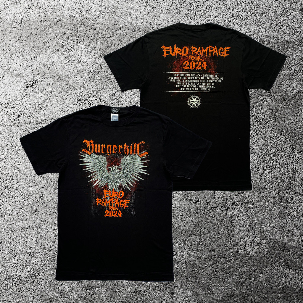 ORI KAOS BAND BURGERKILL - EURO RAMPAGE TOUR 2024 ( OFFICIAL )