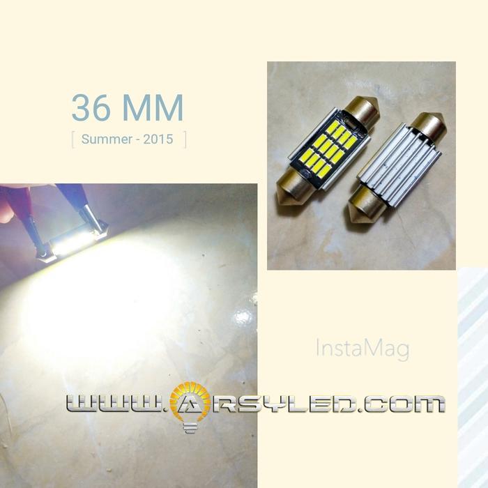 Lampu Led Plafon Mobil Kabin 39 mm 3030 Suzuki Ertiga Bagian Belakang - TigaEnamMM