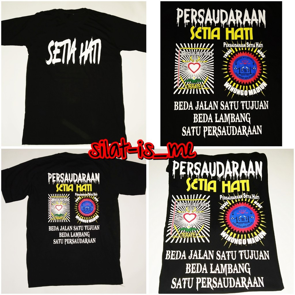 KAOS SETIA HATI PSHT PSHW