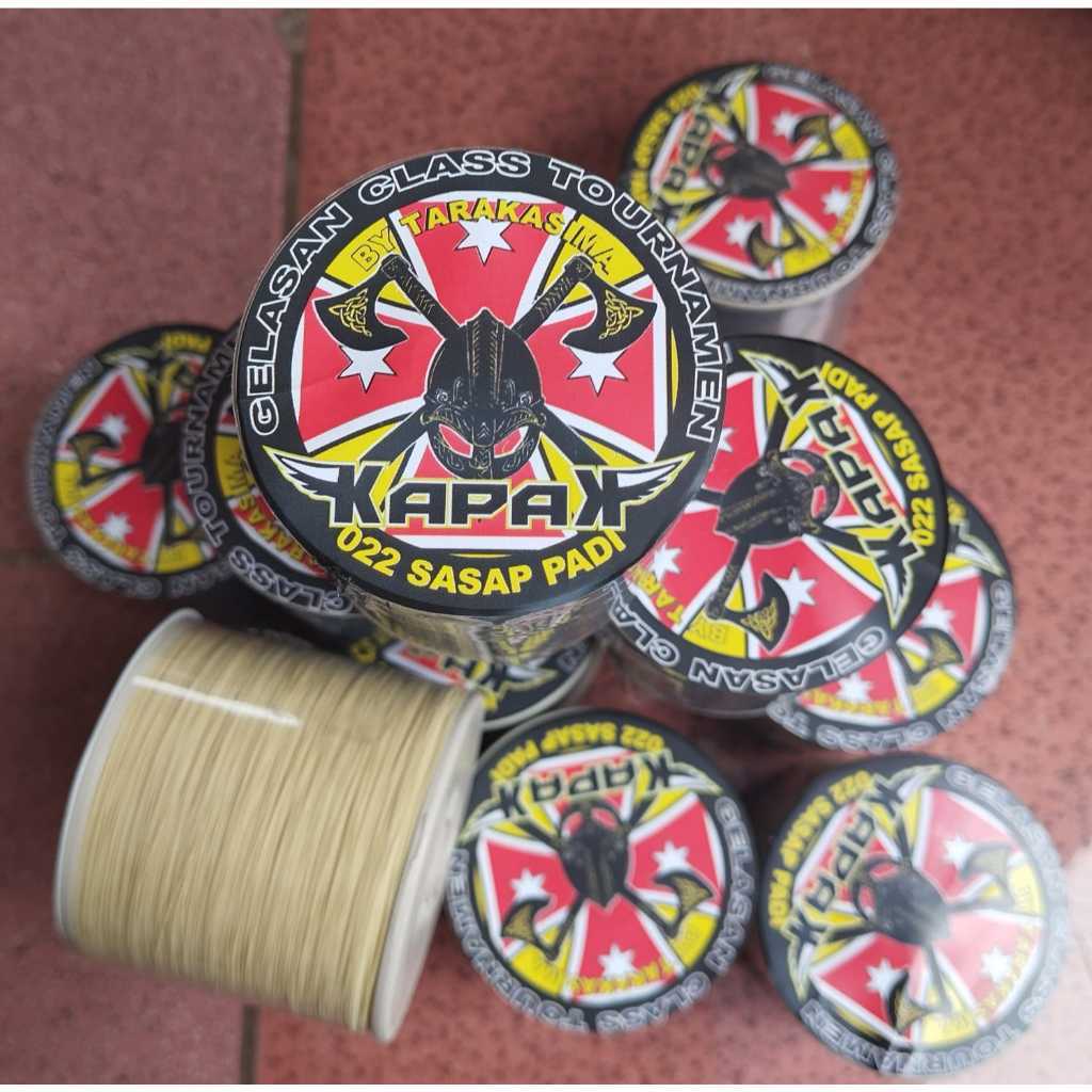 Gelasan  KAPAK super tajam kelasTurnamen Senar 0.22 molor bogel