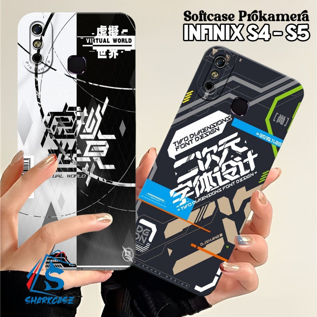 Case Infinix S4 / 3 PLUS / S5 / S5 LITE / Smart 4 / 5 / 6 / 7 / 8 / 9 Motif Cyberpunk Keren Terbaru 