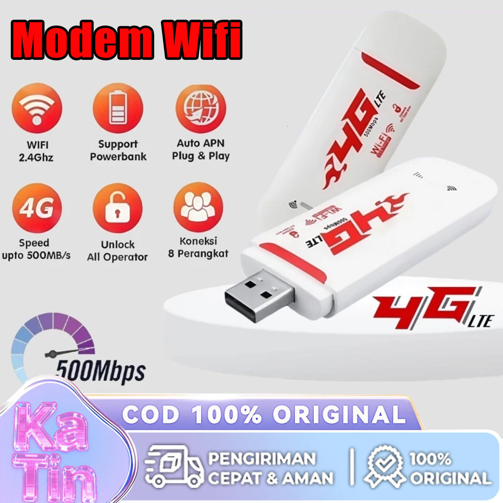 COD Modem Wifi USB 4G Wingle USB Mifi All Operator 500Mbps 4g LTE Wi Fi Portabel Modem WIFI USB All 
