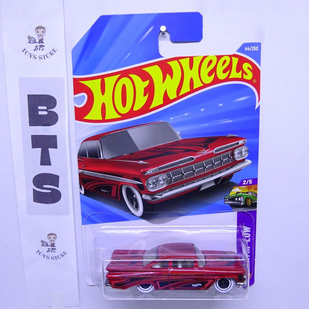 Hot Wheels 59 Chevy Impala Merah