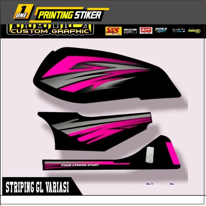 STRIPING GL VARIASI STICKER GL VARIASI