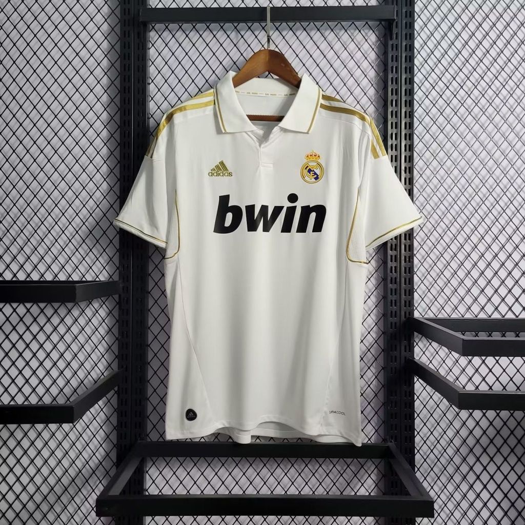 2011-12 Style Real Madrid Home Jersey Only Top Retro Real Madrid Jersey Team Jersey