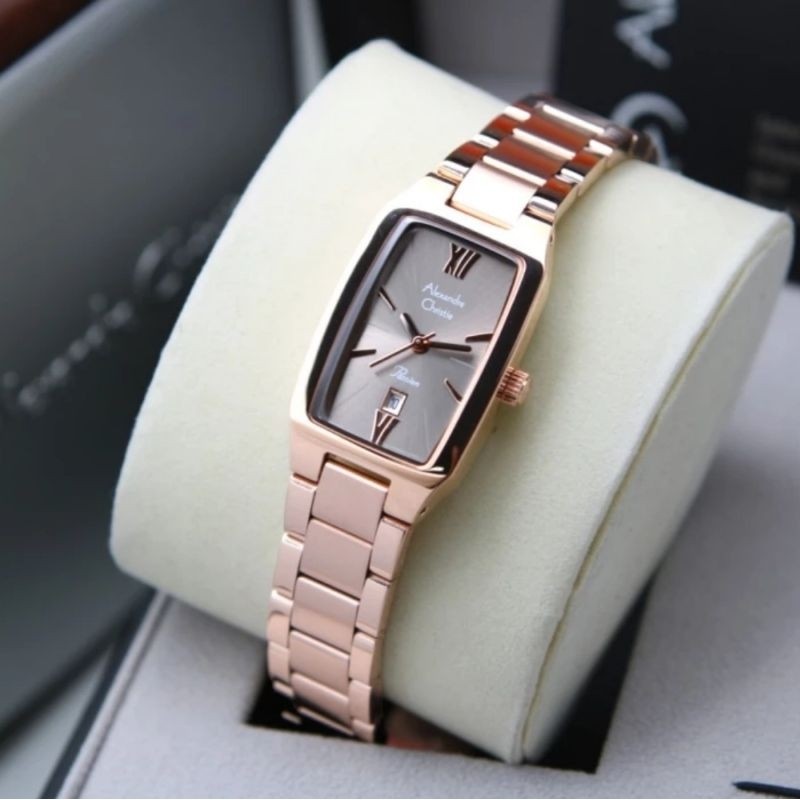 jam tangan wanita original ALEXANDRE CHRISTIE AC2455LD