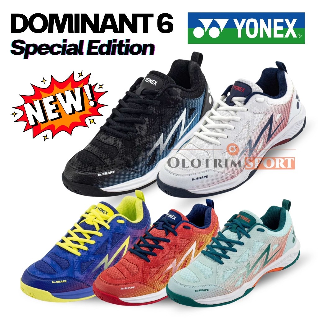 Sepatu Badminton Yonex DOMINANT 6 LTD LIMITED EDITION 100% ORIGINAL YONEX