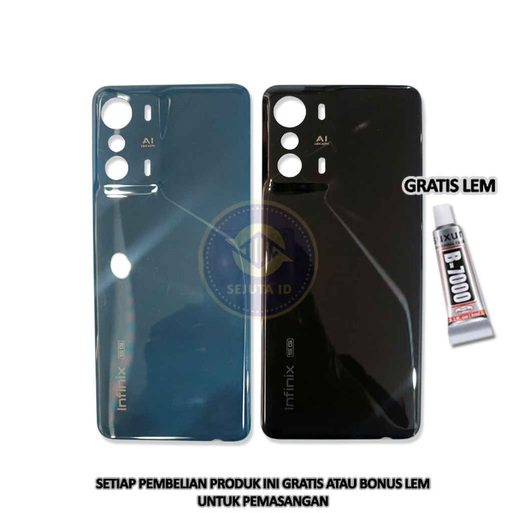 Tutup Belakang / Bekdor / Backdoor / Kesing Backdoor Infinix Zero 5G [ Gratis Lem 3ml ]