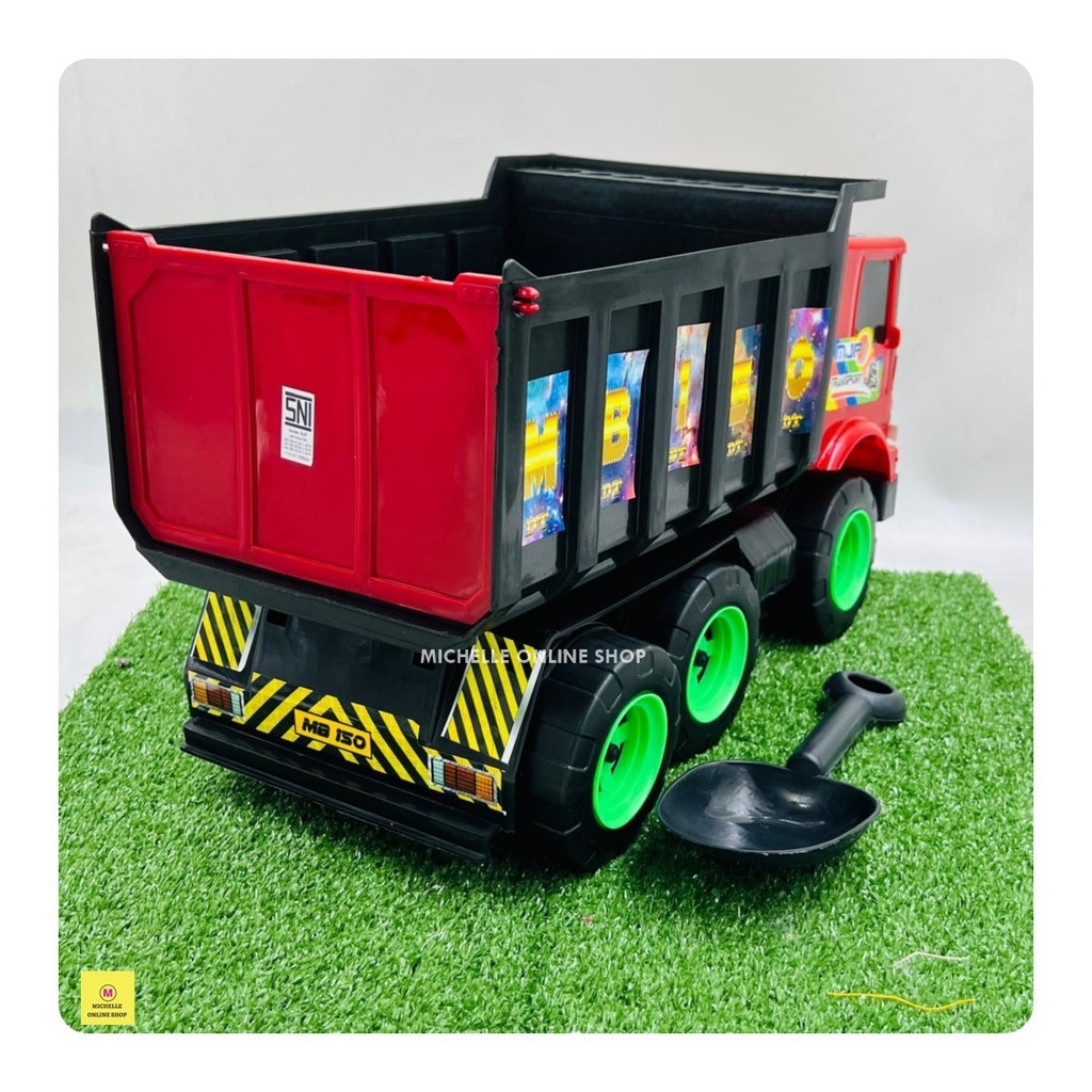 MAINAN MOBIL TRUK SAMPAH / DUMP TRUK BIG / TRUK PASIR BESAR