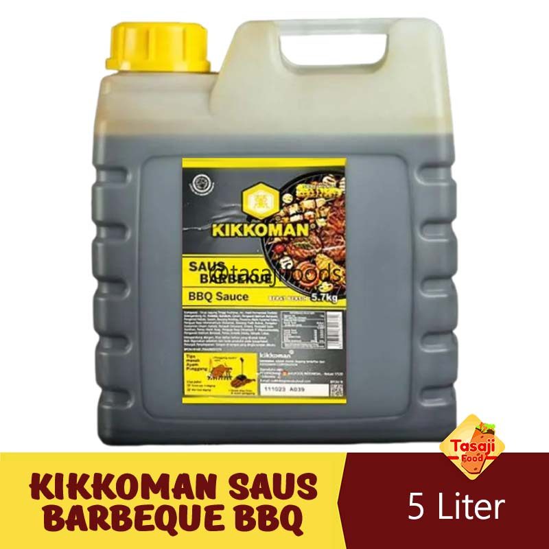 Kikkoman Saus Barbeque BBQ Jerigen 5 Liter Tazaj