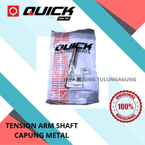 QUICK TENSION ARM SHAFT CAPUNG METAL / AS TUAS PENGANGKAT CAPUNG METAL / SPARE PART TRAKTOR CAPUNG M